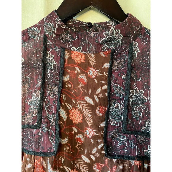 Zara Boho Cropped Blouse - Picture 6 of 6